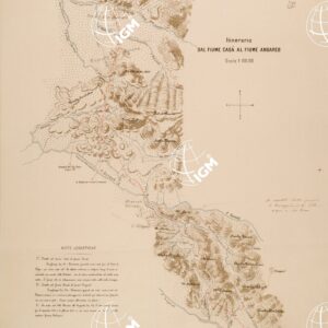 ITINERARI OLTRE IL SETIT - FOGLIO 4 - DAL FIUME CASA AL FIUME ANGAREB