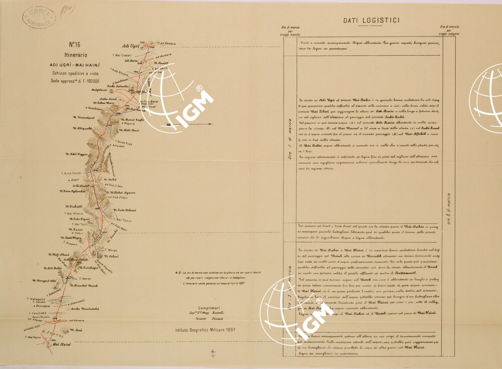 ITINERARIO 16 ADI UGRI MAI HAINI
