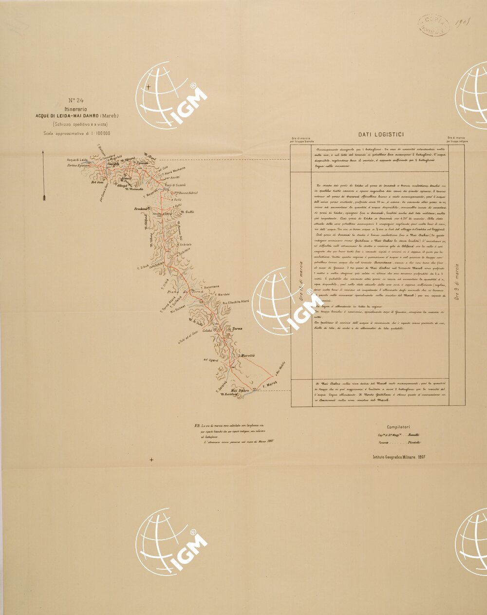 ITINERARIO 24 ACQUE DI LEIDA MAI DAHRO (MAREB)