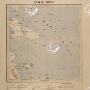 CARTA DELL' ERITREA - FOGLIO 7 NO - DAALAC CHEBIR