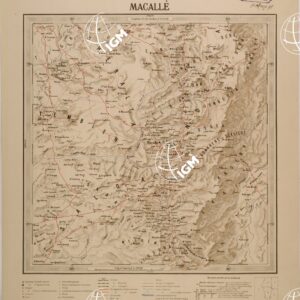 CARTA DELL' ERITREA - FOGLIO 10 NE - MACALLE