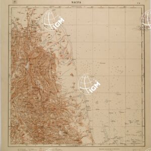 CARTA DIMOSTRATIVA DELLA COLONIA ERITREA E DELLE REGIONI ADIACENTI - FOGLIO 2 - NACFA