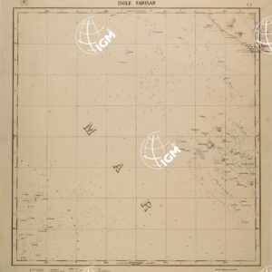 CARTA DIMOSTRATIVA DELLA COLONIA ERITREA E DELLE REGIONI ADIACENTI - FOGLIO 3 - ISOLE FARISAN