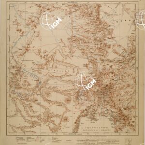CARTA DIMOSTRATIVA DELLA COLONIA ERITREA E DELLE REGIONI ADIACENTI - FOGLIO 9 - GONDAR