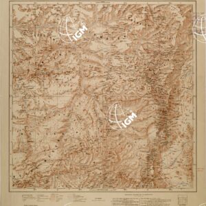 CARTA DIMOSTRATIVA DELLA COLONIA ERITREA E DELLE REGIONI ADIACENTI - FOGLIO 10 - MACALLE