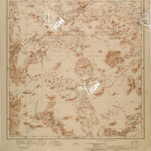 CARTA DIMOSTRATIVA DELLA COLONIA ERITREA E DELLE REGIONI ADIACENTI - FOGLIO 11 - EDD