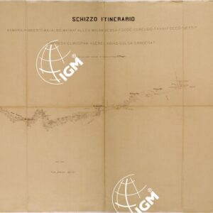 SCHIZZO ITINERARIO ASMARA - CURCUGGI - SETIT - SABDERAT - TAVOLA 1