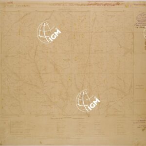 CARTA DELLA LIBIA - FOGLIO 1577 II SO - HENSCIR EL - GABU'