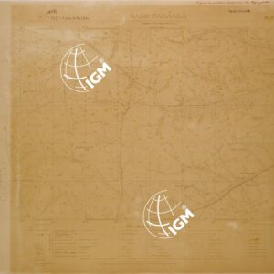 CARTA DELLA LIBIA - FOGLIO 1577 III NE - GASR TACALLA