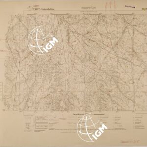 CARTA DELLA LIBIA - FOGLIO 1577 IV NE - SERTAN