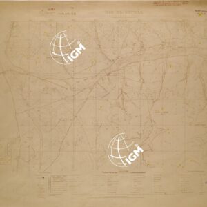CARTA DELLA LIBIA - FOGLIO 1677 IV NE - BIR EL - IHUDIA