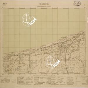 TRIPOLI E DINTORNI - FOGLIO I - ZANZUR