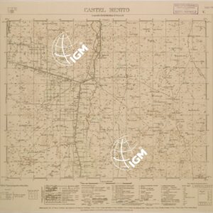 TRIPOLI E DINTORNI - FOGLIO V - CASTEL BENITO