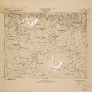 CARTA DELLA LIBIA FOGLIO 1391  II NE SAFSAF