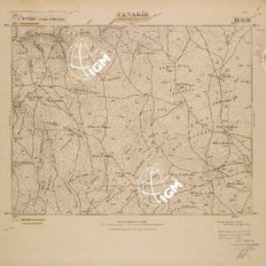 CARTA DELLA LIBIA FOGLIO 1391  II SO TANABIR