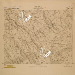 CARTA DELLA LIBIA FOGLIO 1391  III  NO MESSA