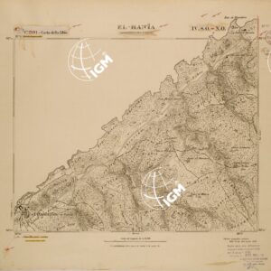 CARTA DELLA LIBIA FOGLIO 1391  IV SO NO  EL HANIA
