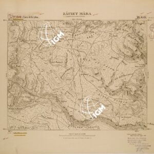 CARTA DELLA LIBIA FOGLIO 1392 II SO  ZAUIET MARA