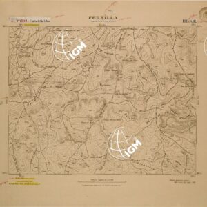 CARTA DELLA LIBIA FOGLIO 1392 III SE FERSILLA