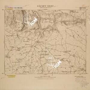 CARTA DELLA LIBIA FOGLIO 1392 III NO  ZAUIET TERT