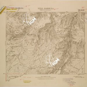 CARTA DELLA LIBIA FOGLIO 1393 III  SO SIDI GARBAA