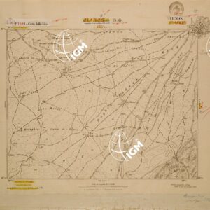 CARTA DELLA LIBIA FOGLIO 1489  II NO EL MERG SO BARCE