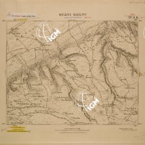 CARTA DELLA LIBIA FOGLIO 1489  IV  SE  SUANI RDANU