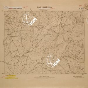 CARTA DELLA LIBIA FOGLIO 1490  I SE  CAF BREIDA