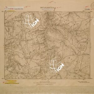 CARTA DELLA LIBIA FOGLIO 1490  I NO  SCIAARAIA