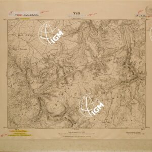CARTA DELLA LIBIA FOGLIO 1490  IV  NE  TIS