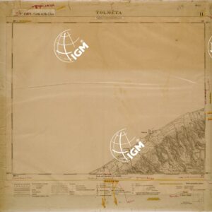 CARTA DELLA LIBIA - FOGLIO 1389 II - TOLMETA