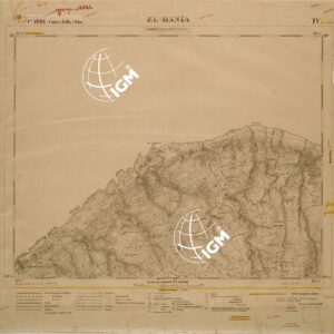 CARTA DELLA LIBIA - FOGLIO 1391 IV - EL HANIA