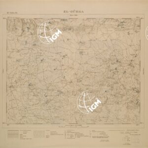 CARTA TEMATICA  DELLA CIRENAICA (QUALITA' DEI POZZI DELLE COLTURE E DEI TERRENI)  EL GUBBA