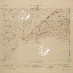 CARTA TEMATICA  DELLA CIRENAICA (QUALITA' DEI POZZI DELLE COLTURE E DEI TERRENI)  EL MERG S