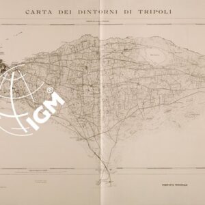 CARTA DEI DINTORNI DI TRIPOLI