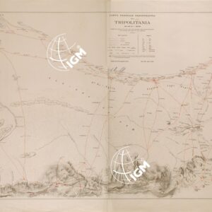 CARTA PARZIALE DIMOSTRATIVA DELLA TRIPOLITANIA