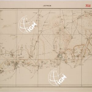 SCHIZZO DIMOSTRATIVO DELLA TRIPOLITANIA NORD-OCCIDENTALE - JEFREN.