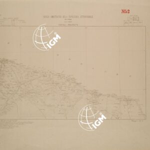 SCHIZZO DIMOSTRATIVO DELLA TRIPOLITANIA SETTENTRIONALE - TRIPOLI - FOGLIO II.