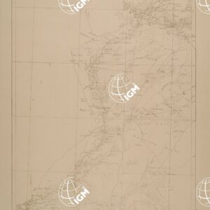 SCHIZZO DIMOSTRATIVO DELLA TRIPOLITANIA SETTENTRIONALE - NALUT-CHADAMES - FOGLIO III.