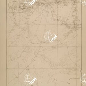 SCHIZZO DIMOSTRATIVO DELLA TRIPOLITANIA SETTENTRIONALE - GIADO-MISDA - FOGLIO IV.