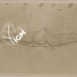 RILIEVO DELLA ZONA INTERESSANTE LA CONDUTTURA D'ACQUA RUMIA-JEFREN - FOGLIO 3.