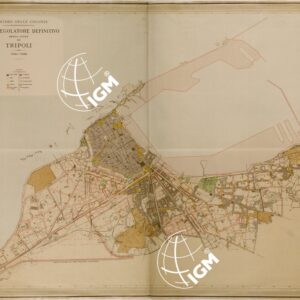PIANO REGOLATORE DEFINITIVO DELLA CITTA' DI TRIPOLI - PARTE 1-2.