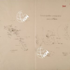 SCHIZZO SPEDITIVO A VISTA DELLA PIANA DI MISDA.