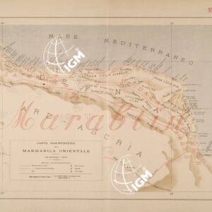 CARTA DIMOSTRATIVA DELLA MARMARICA ORIENTALE.