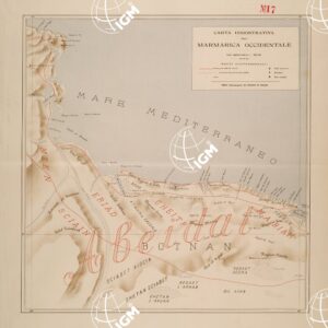 CARTA DIMOSTRATIVA DELLA MARMARICA OCCIDENTALE.