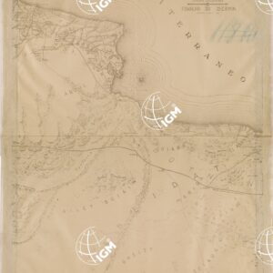 SCHIZZO DIMOSTRATIVO DELLA CIRENAICA - FOGLIO III DERNA.