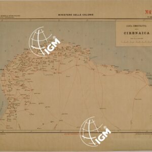 CARTA DIMOSTRATIVA DELLA CIRENAICA.