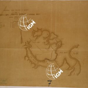 SCHIZZO A VISTA DI PORTO BARDIA E TERRENO CIRCOSTANTE.