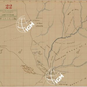 ZONA DI BENGASI - MSUS - CARTA K3.