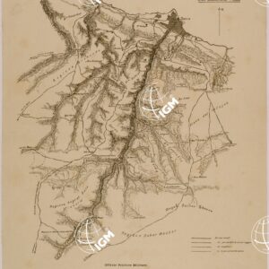 SCHIZZO DIMOSTRATIVO DEL TERRENO A SUD DI DERNA.